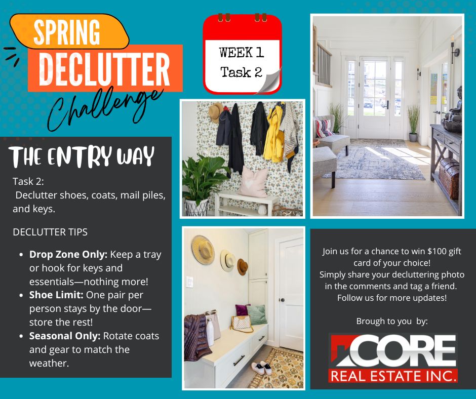 Declutter to downsize or sell
