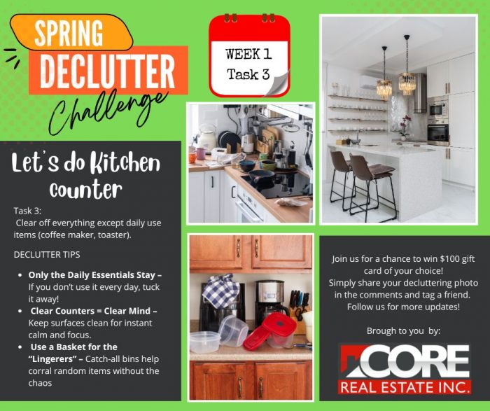 Declutter to downsize or sell