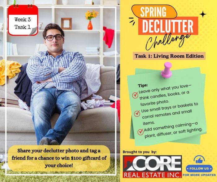 Declutter to downsize or sell, Yorkton Real Estate, Core Real Estate, trusted realtor, trusted realtor in Yorkton