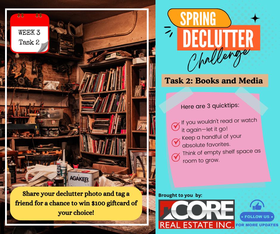 Declutter to downsize or sell, Yorkton Real Estate, Core Real Estate, trusted realtor, trusted realtor in Yorkton