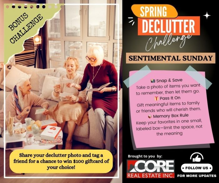 Declutter to downsize or sell, Yorkton Real Estate, Core Real Estate, trusted realtor, trusted realtor in Yorkton