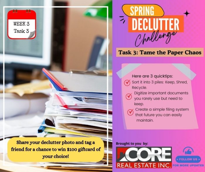 Declutter to downsize or sell, Yorkton Real Estate, Core Real Estate, trusted realtor, trusted realtor in Yorkton
