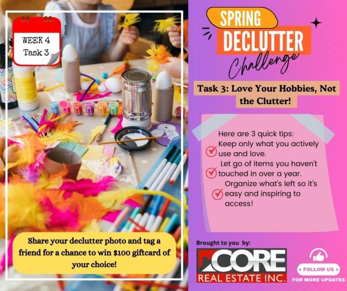 Declutter to downsize or sell, Yorkton Real Estate, Core Real Estate, trusted realtor, trusted realtor in Yorkton, basement organizing